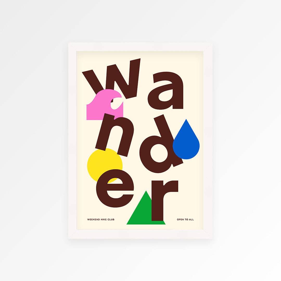 Wander Print