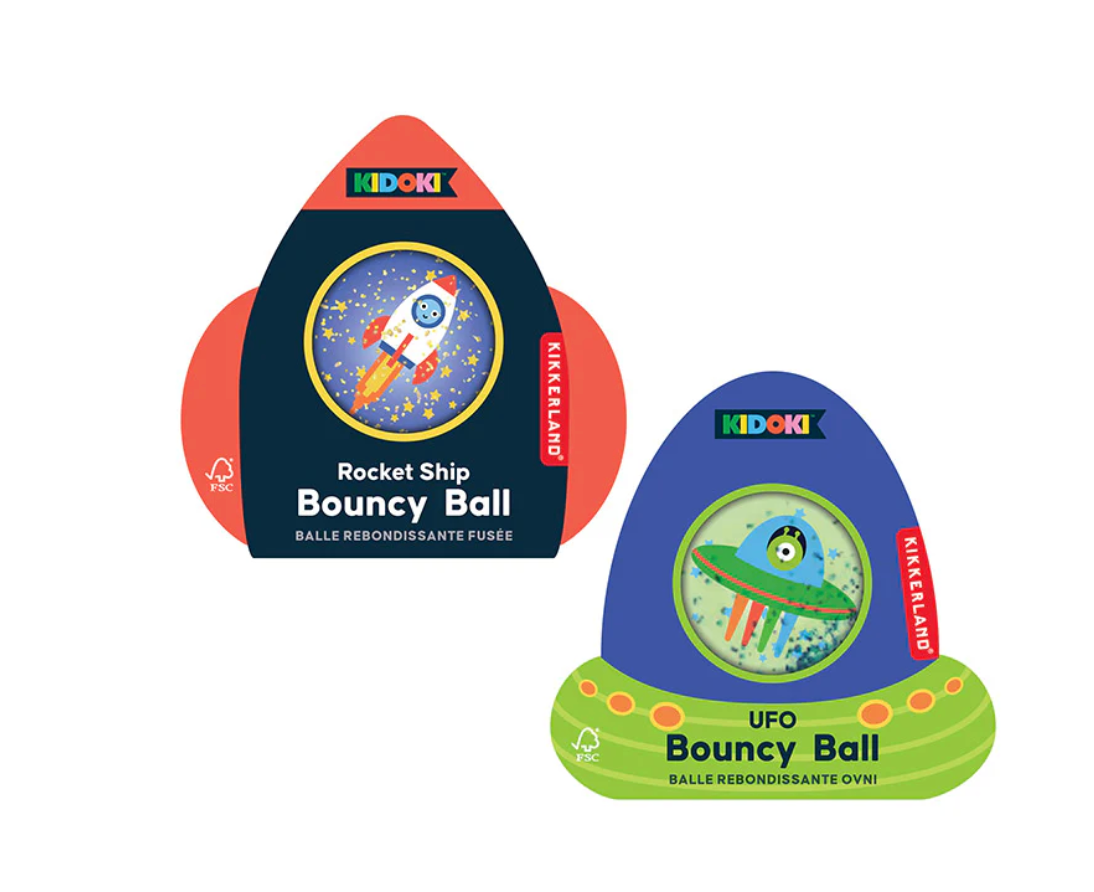 Kidoki Rocket Ship & UFO Bouncy Balls
