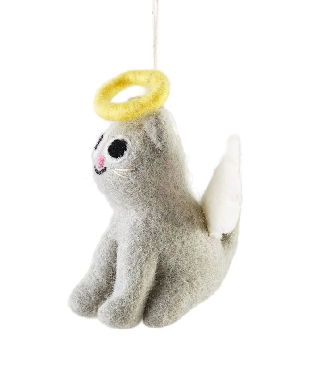 Gabby Cat Hanging Felt Ornament