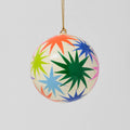 Natural Stars Papier-mâché Bauble
