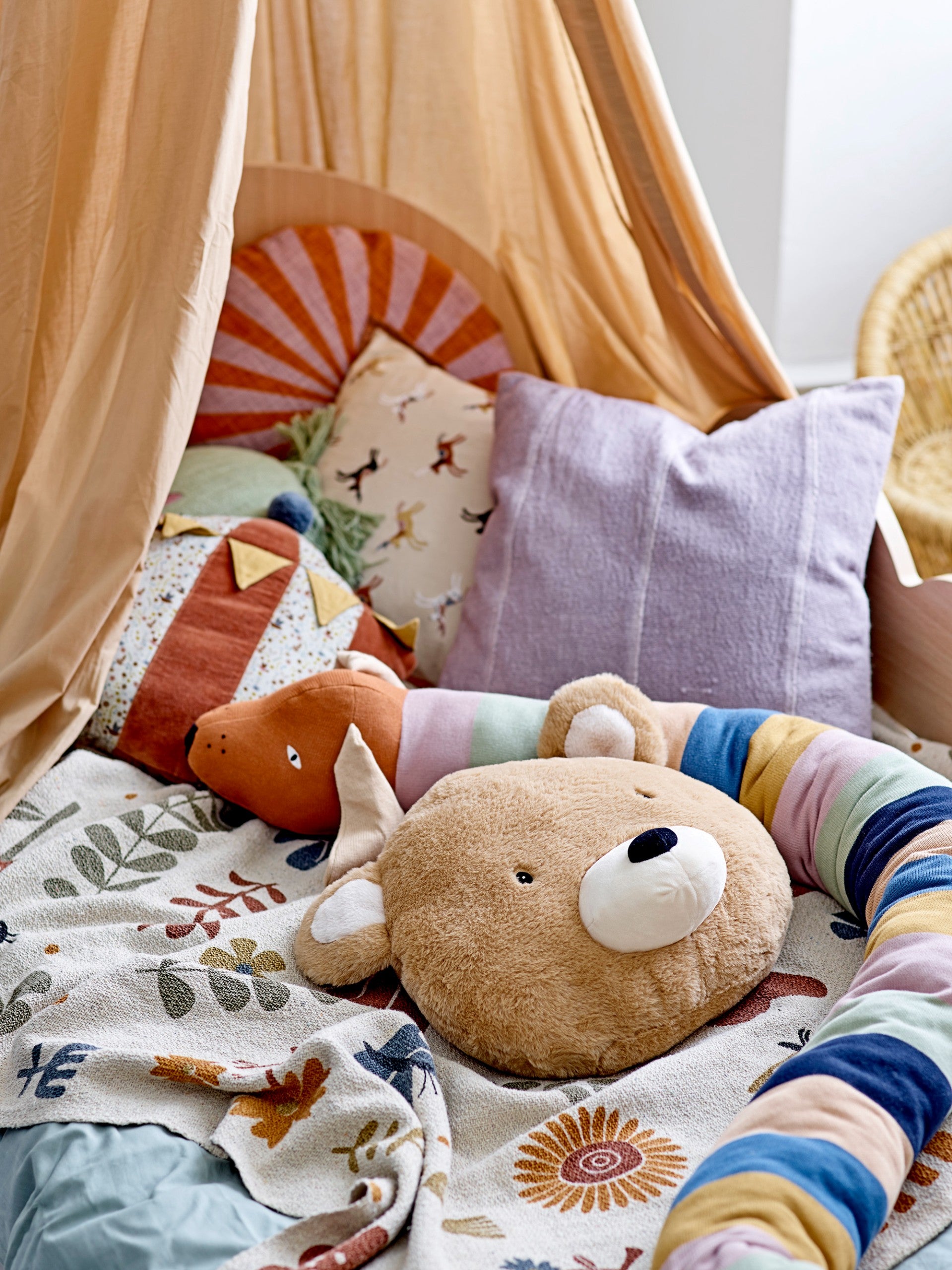 Charlie Soft toy, Multi, Cotton