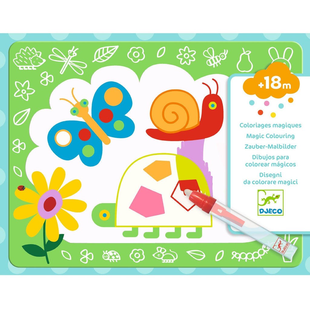 Djeco Magic Water Colouring Boards - Magic Scribbles