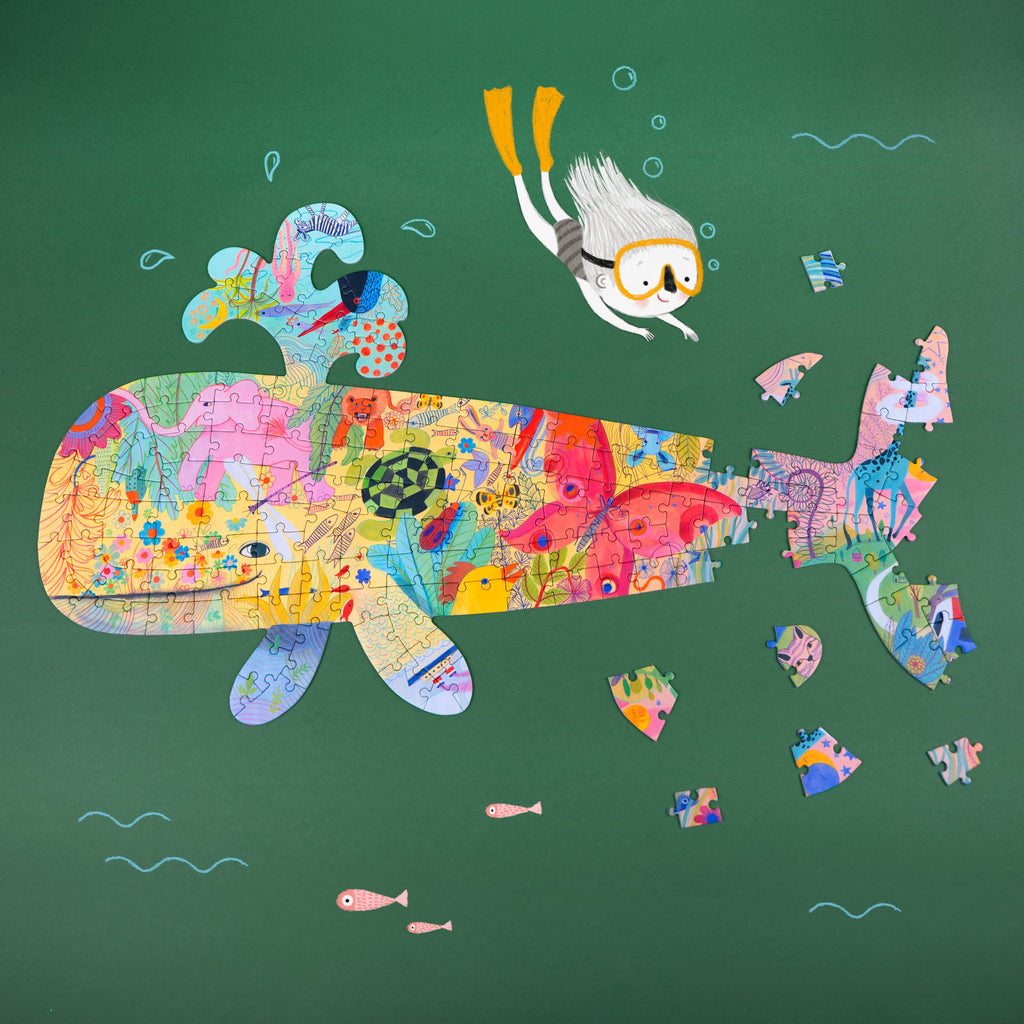 Djeco Whale 150 Piece Puzz'Art Jigsaw