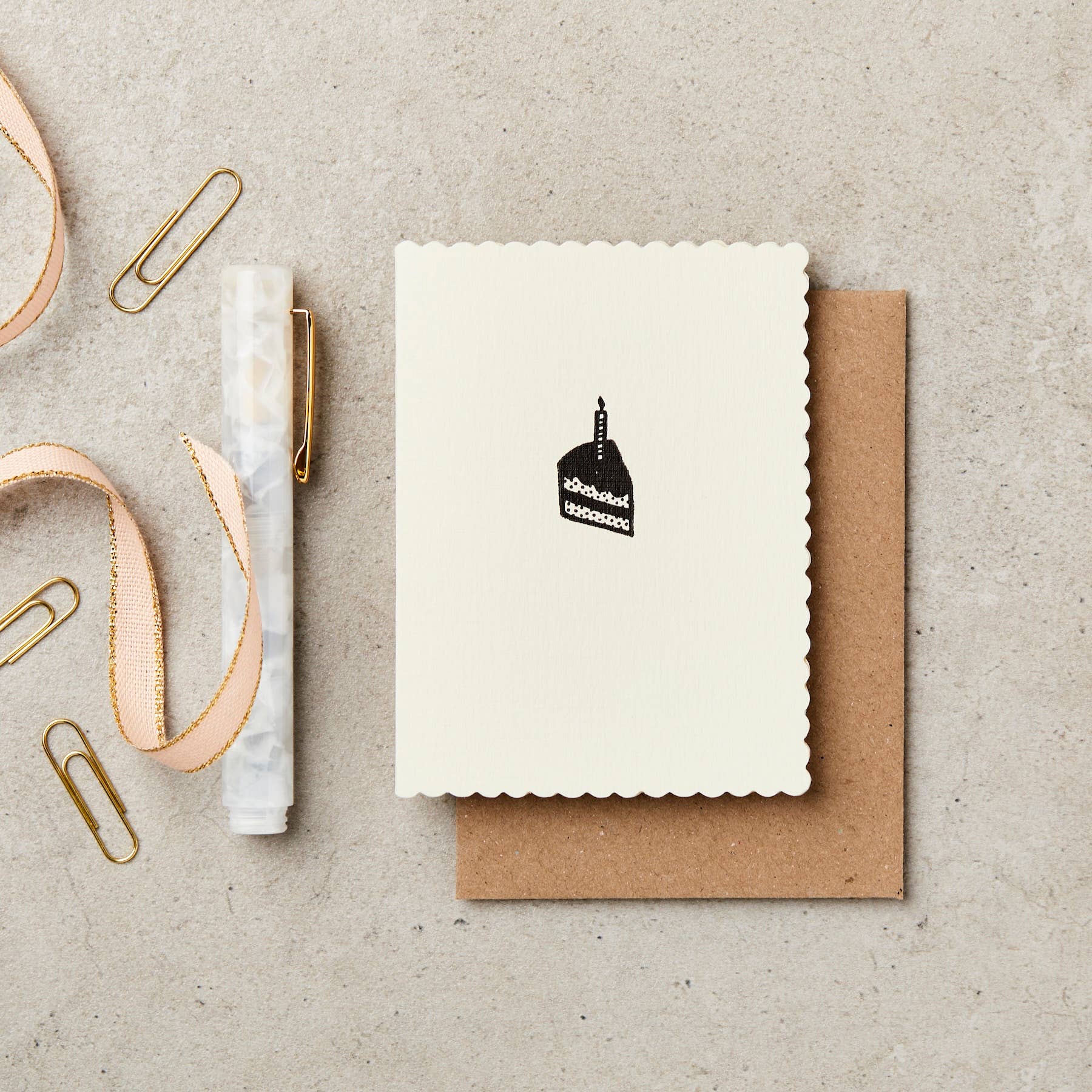 Slice of Cake A7  Greeting Card