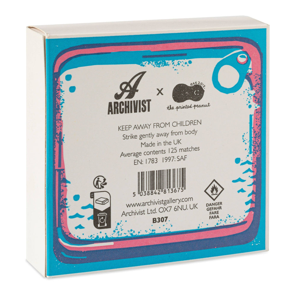 Archivist Sardine | Square - Safety Matches