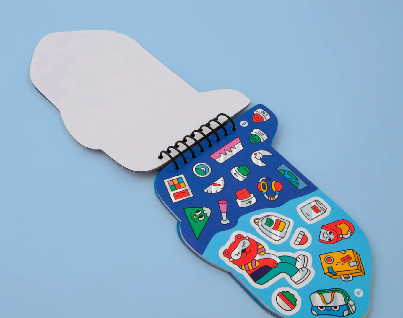 Omy Sticker Activity Book - Vroom