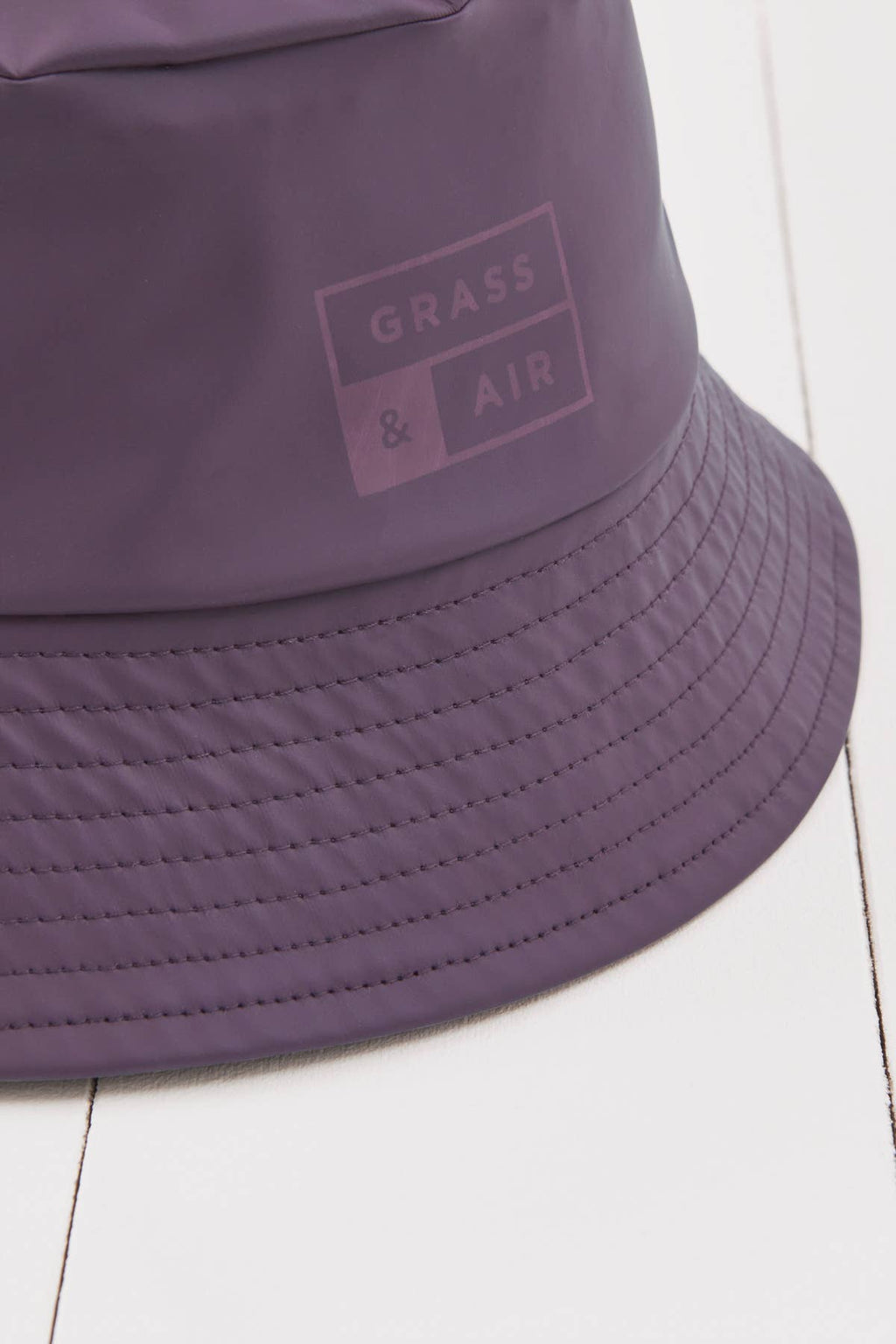 Grass & Air Amethyst Purple Kids Bucket Hat