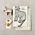 Cheetah Wild Birthday Greeting Card