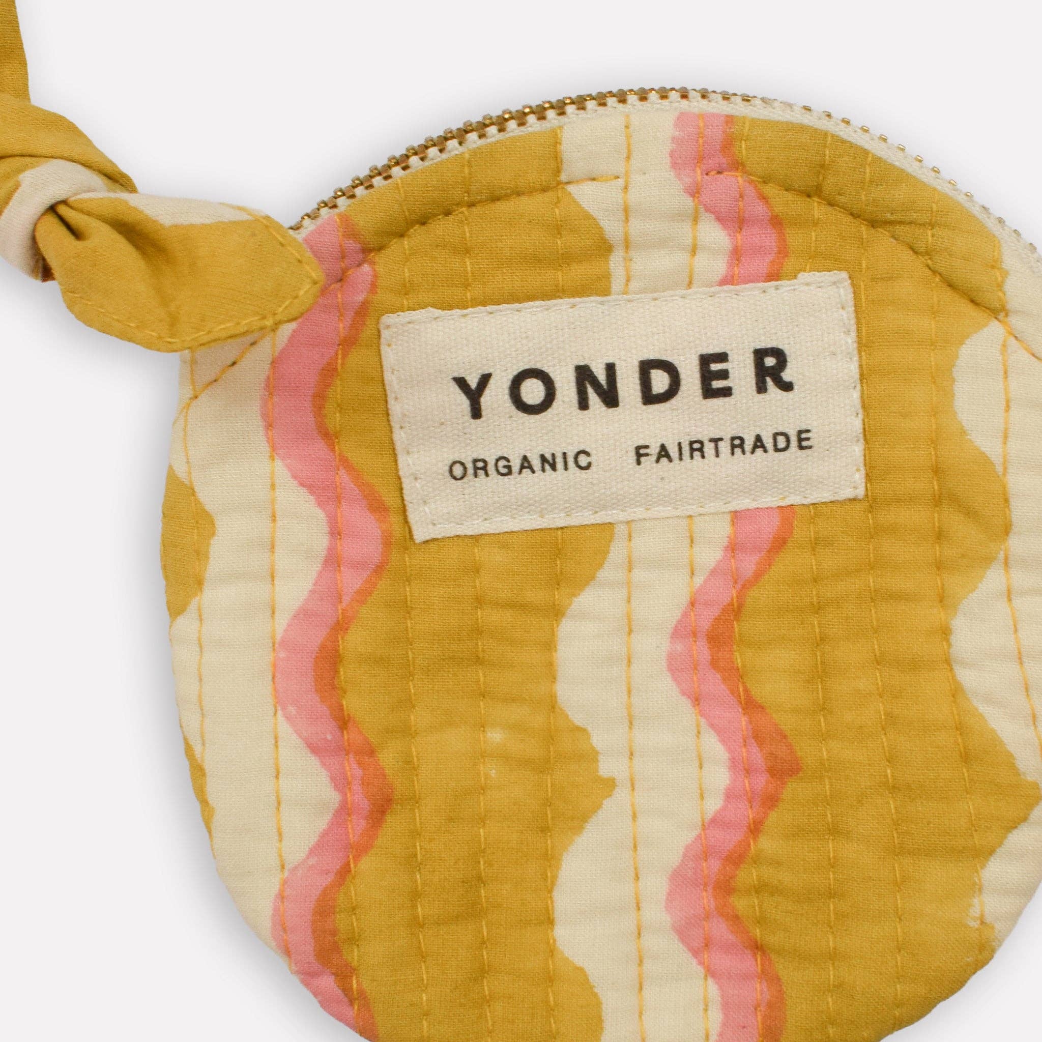YONDER Quilted Coin Purse | Wiggle | Honey