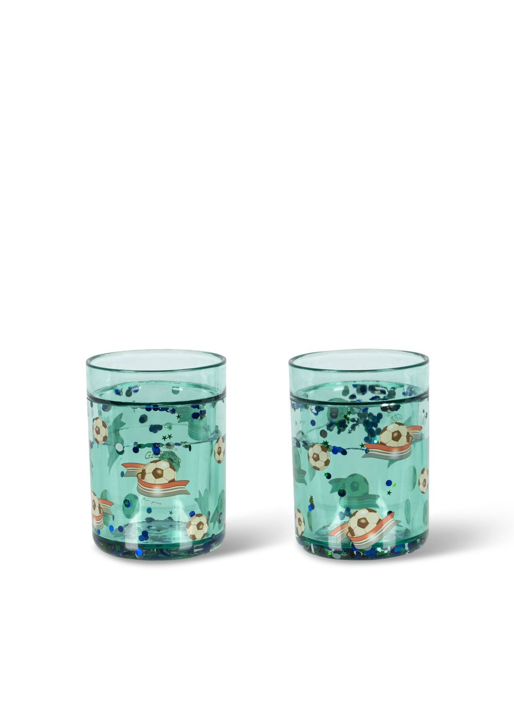 Konges Sløjd 2 pack glitter cups - Kick it
