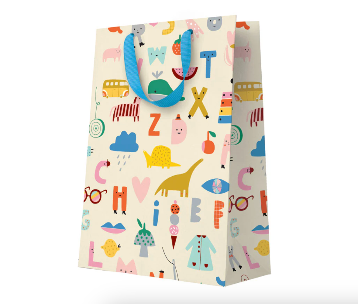 Alphabet Large Gift Bag