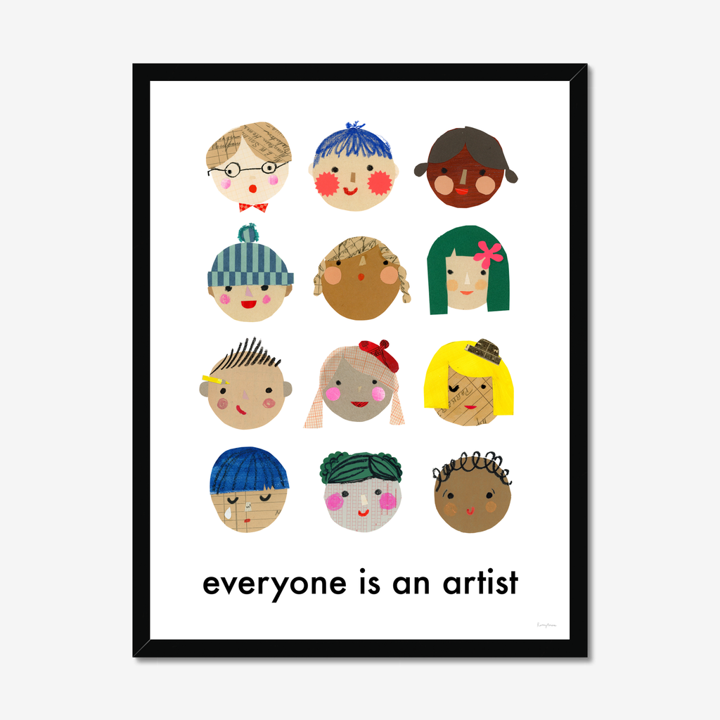 Everyone Is An Artist Fine Art Print