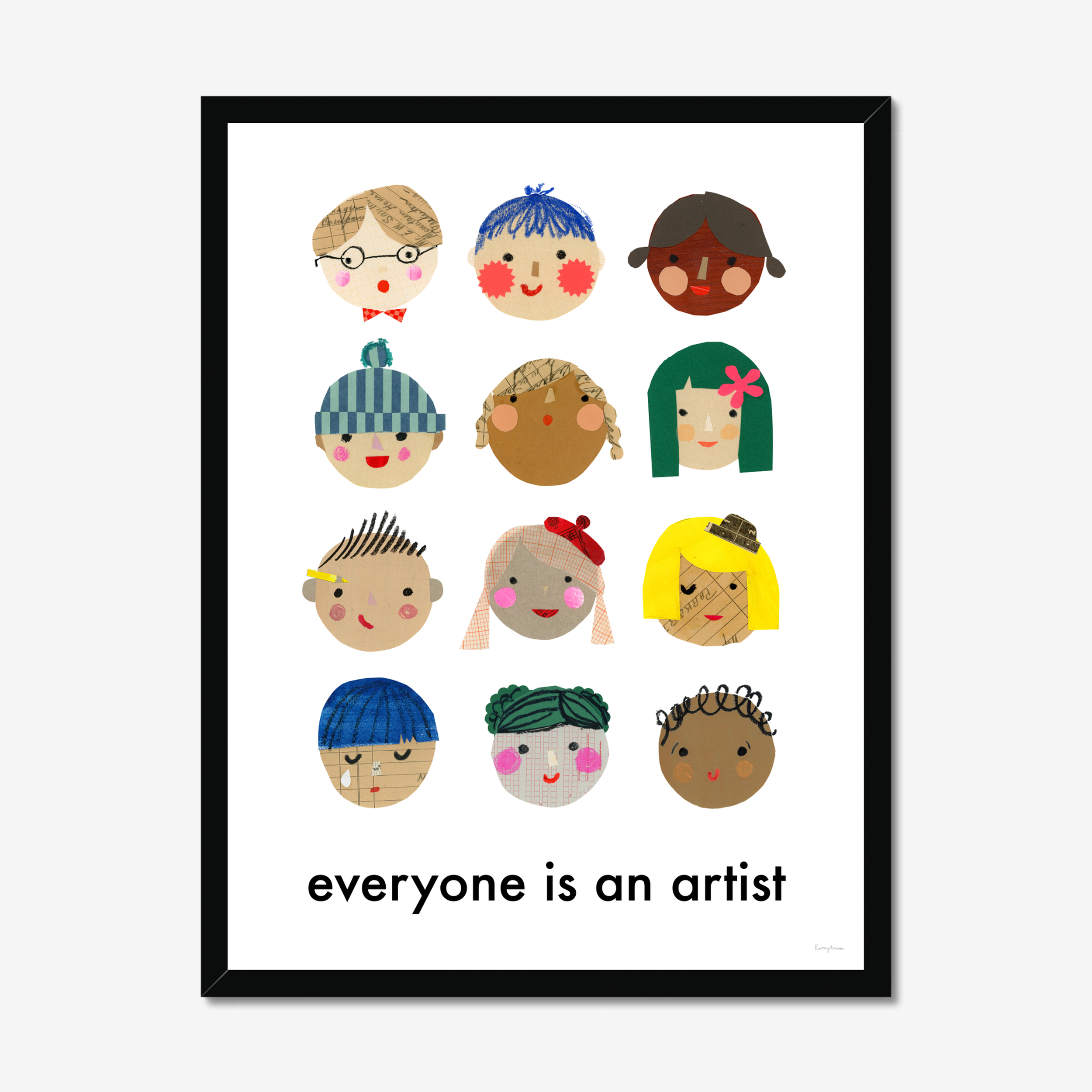 Everyone Is An Artist Fine Art Print