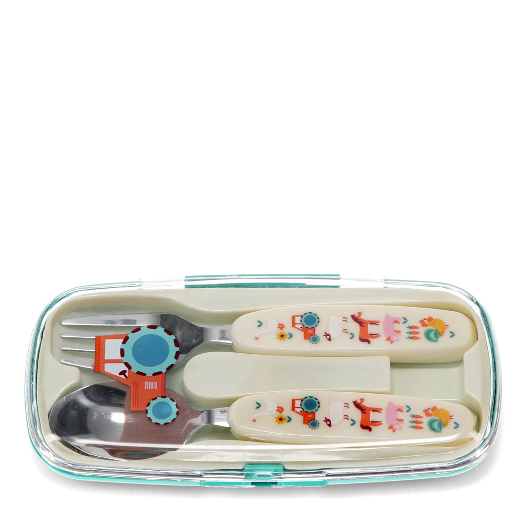 Children's cutlery set - Farmyard