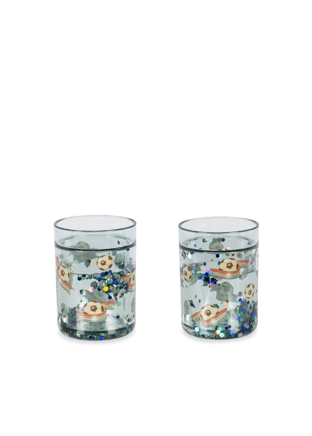 Konges Sløjd 2 Pack Glitter Cups - off white/kick it