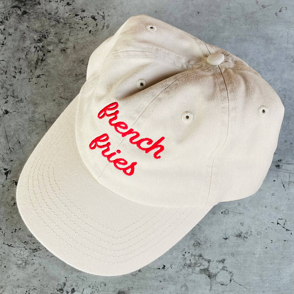 French Fries foodie Baseball Cap Dad Hat diner funny