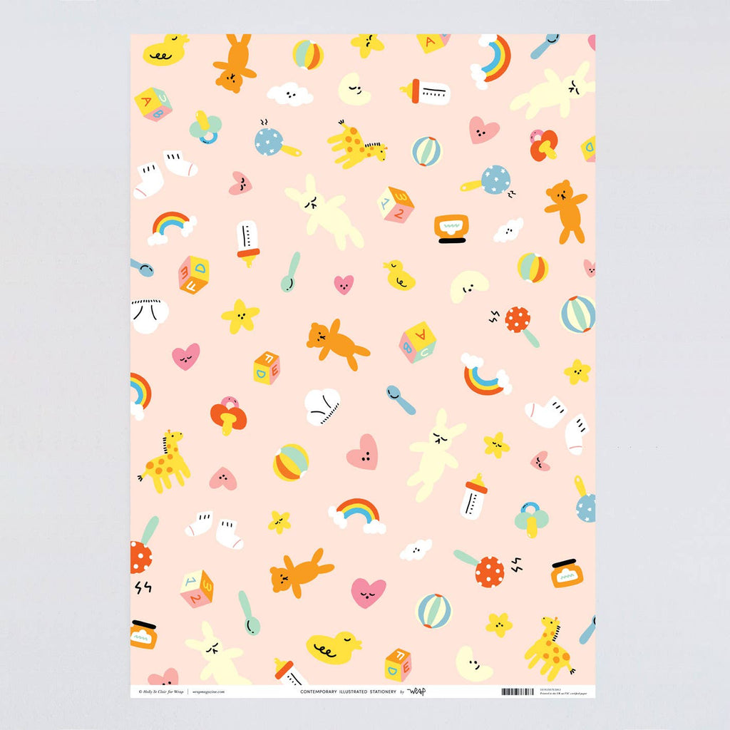 ‘Hey Baby’ Gift Wrap