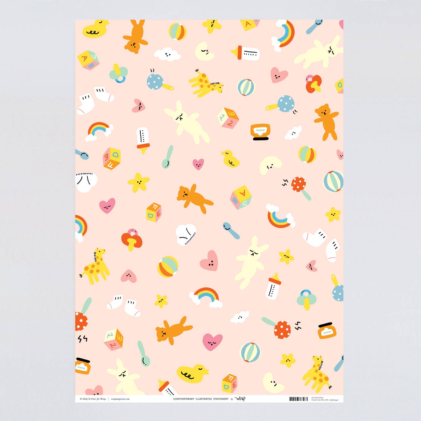 ‘Hey Baby’ Gift Wrap