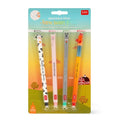 Legami Set Of 4 Erasable Gel Pens - Farm Sweet Farm