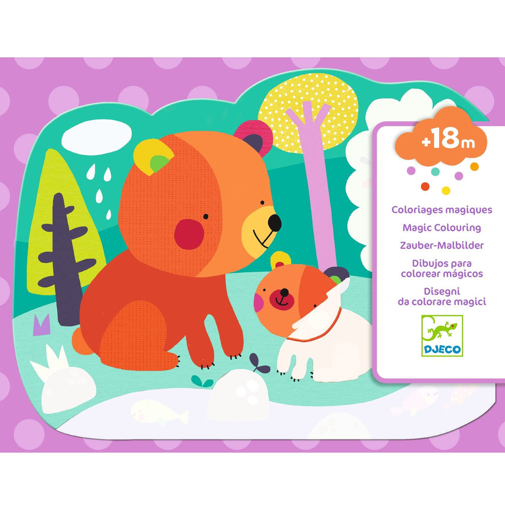 Djeco Magic Colouring Set - Hidden In The Woods