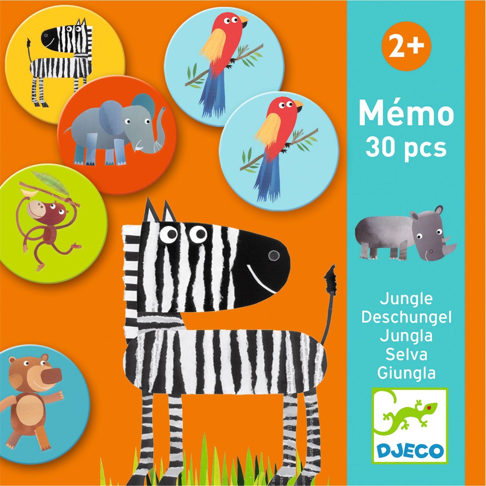 Djeco Memory Game Jungle