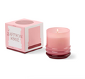 Paddywax Glass Candle Pink and Red - Saffron Rose