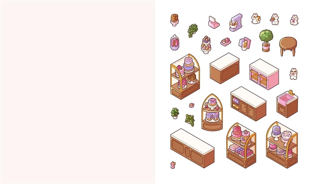 CUTE N COZY STICKER THERAPY: COZY TOWN (SKITTLEDOG) (PB)
