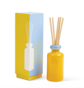 Paddywax Glass Diffuser Yellow and Blue - Zesty Lemon