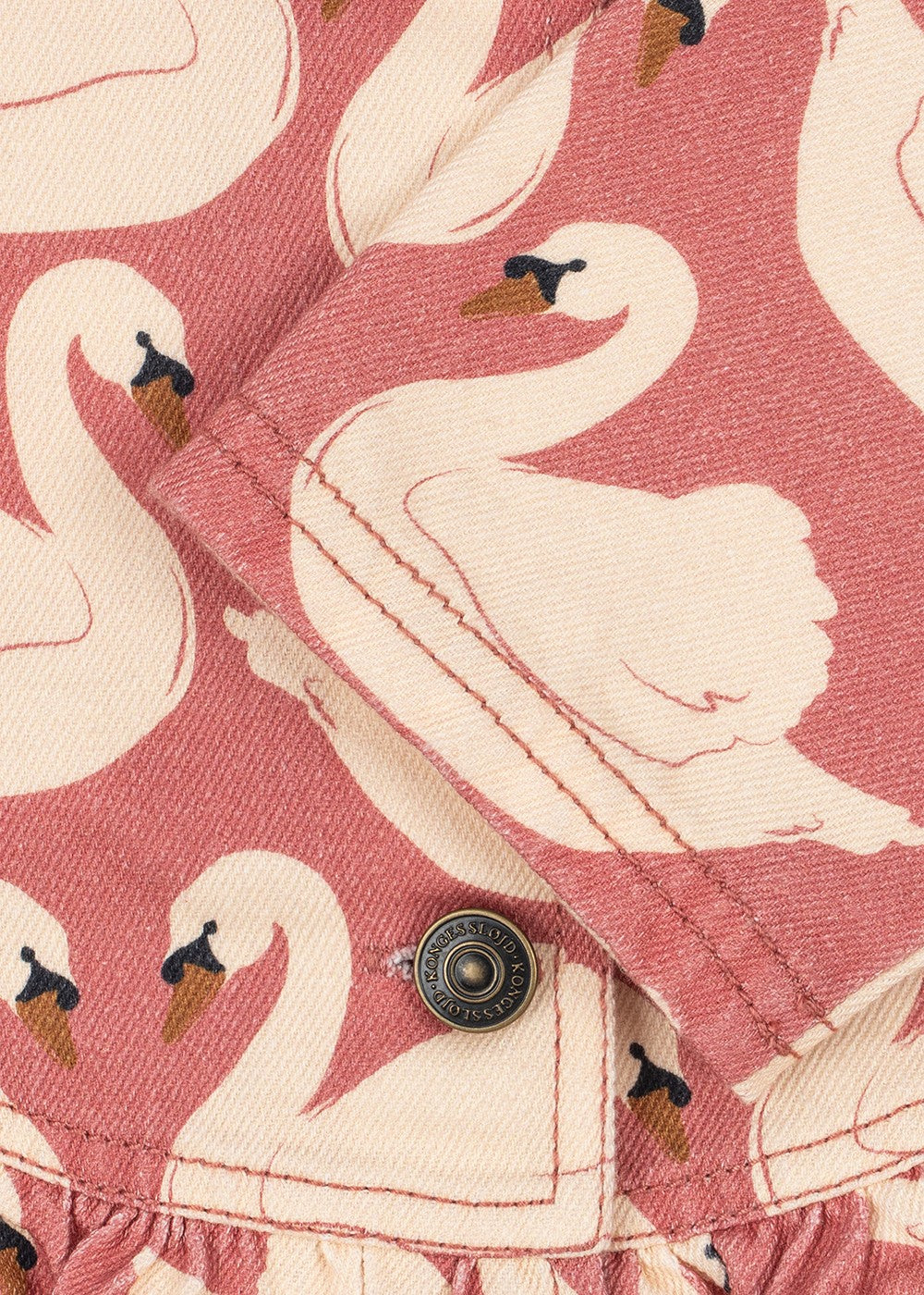 Konges Sløjd Magot Frill Jacket Swan Rose