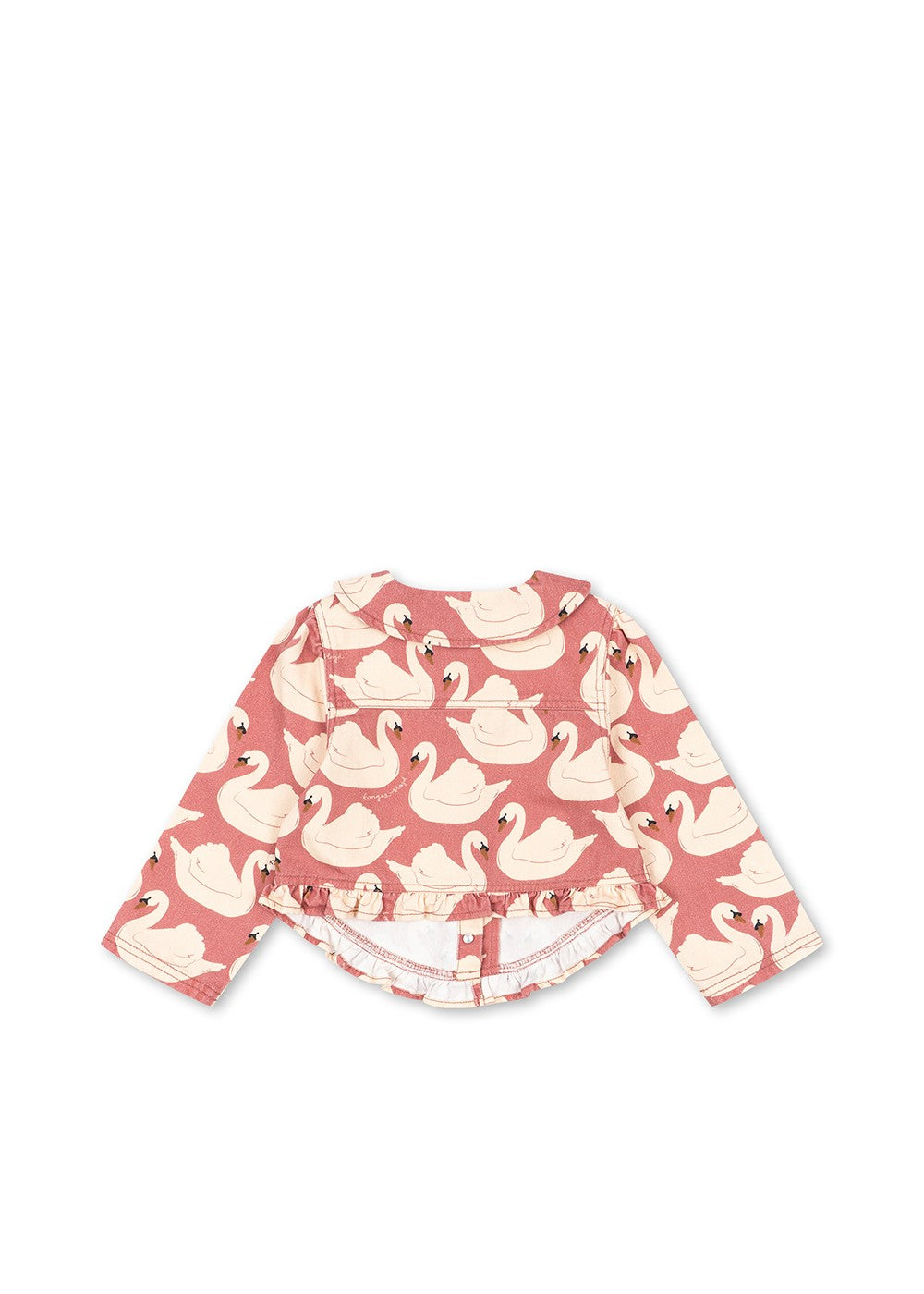 Konges Sløjd Magot Frill Jacket Swan Rose