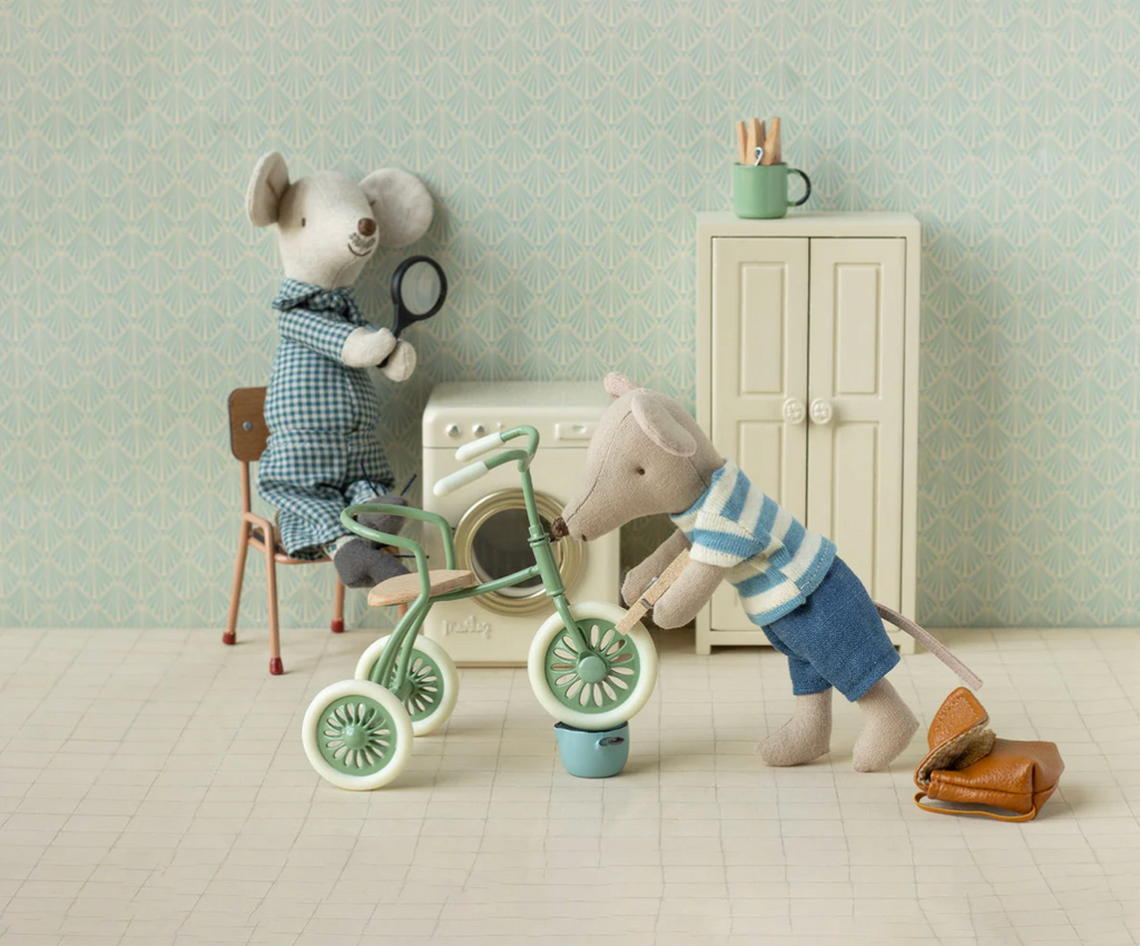 Maileg Tricycle mouse, Big brother - Brown