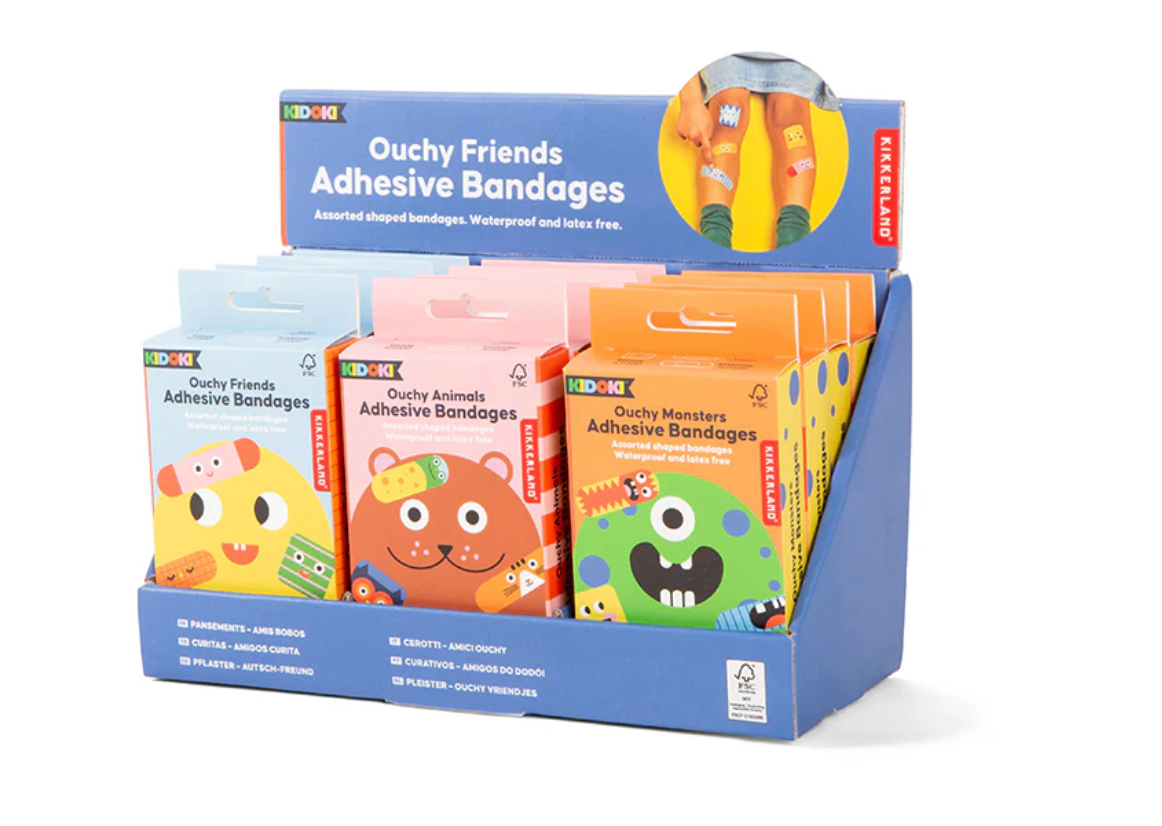 Kidoki Ouchy Friend Adhesive Bandage