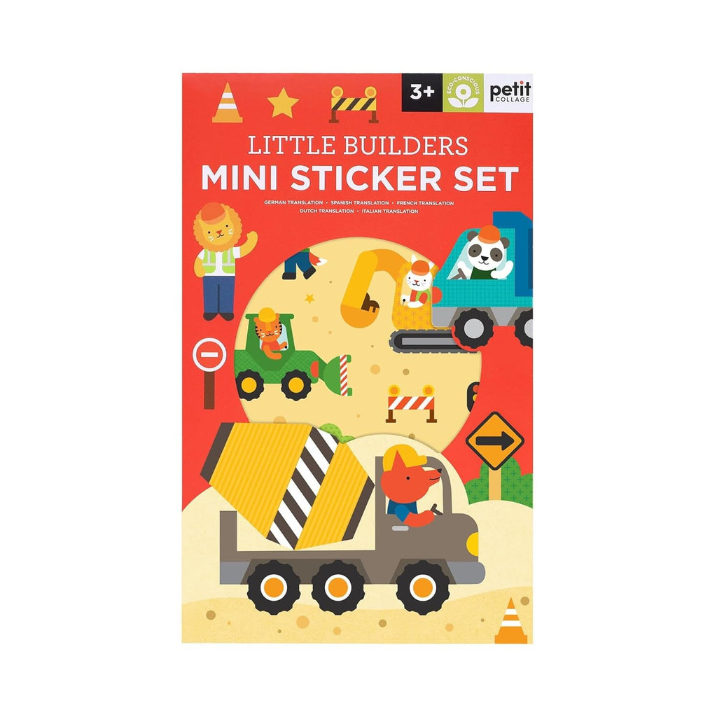 MINI STICKER SET: LITTLE BUILDERS