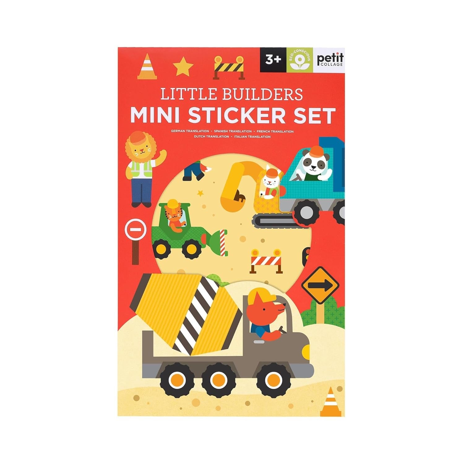 MINI STICKER SET: LITTLE BUILDERS
