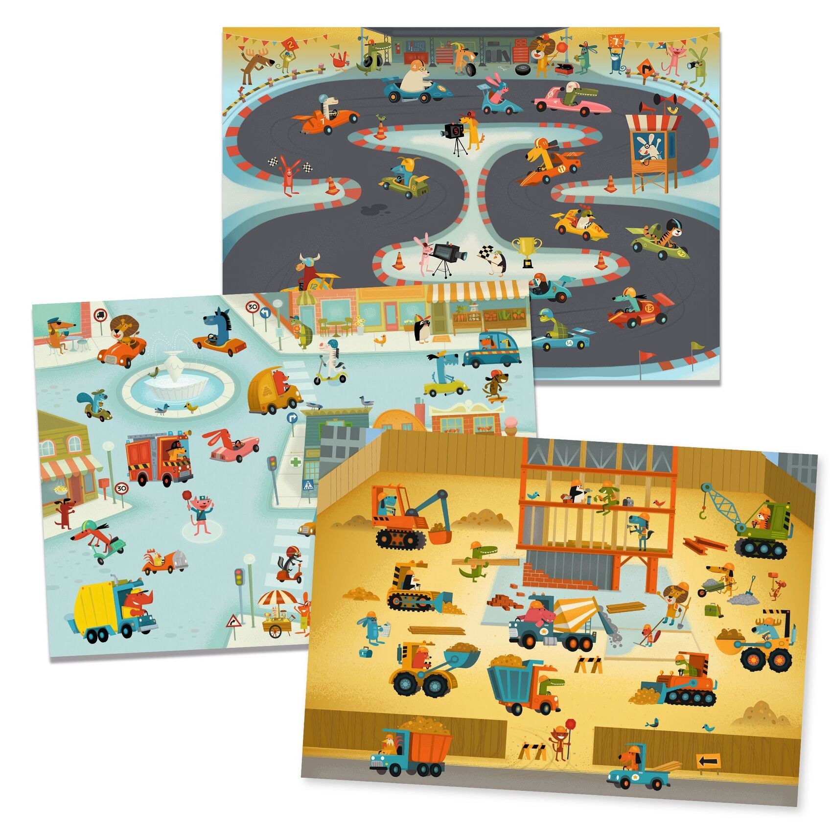 Djeco Decal Craft Set - Asphalt