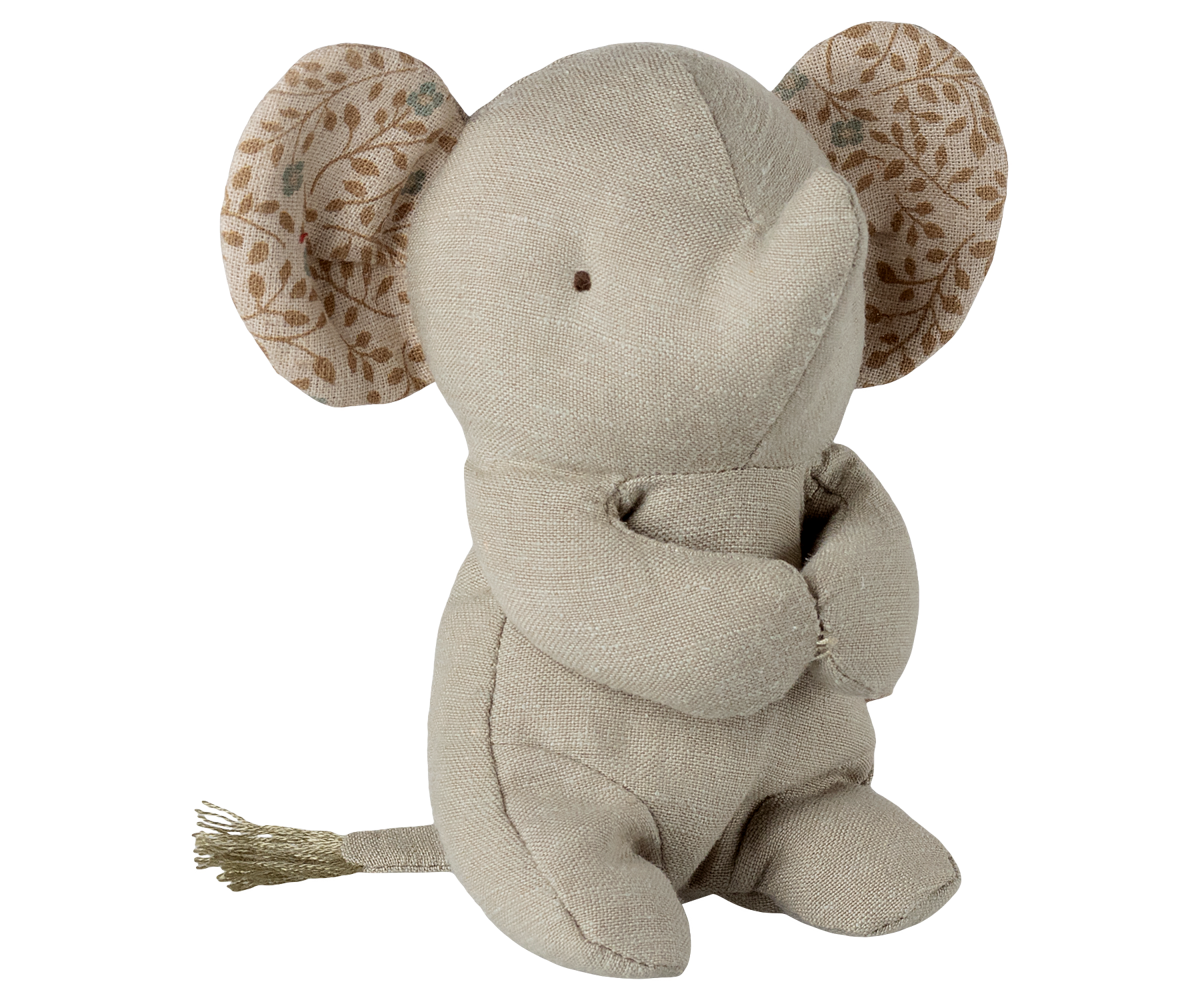 Maileg Lullaby friends, Elephant, Mini - Iron grey