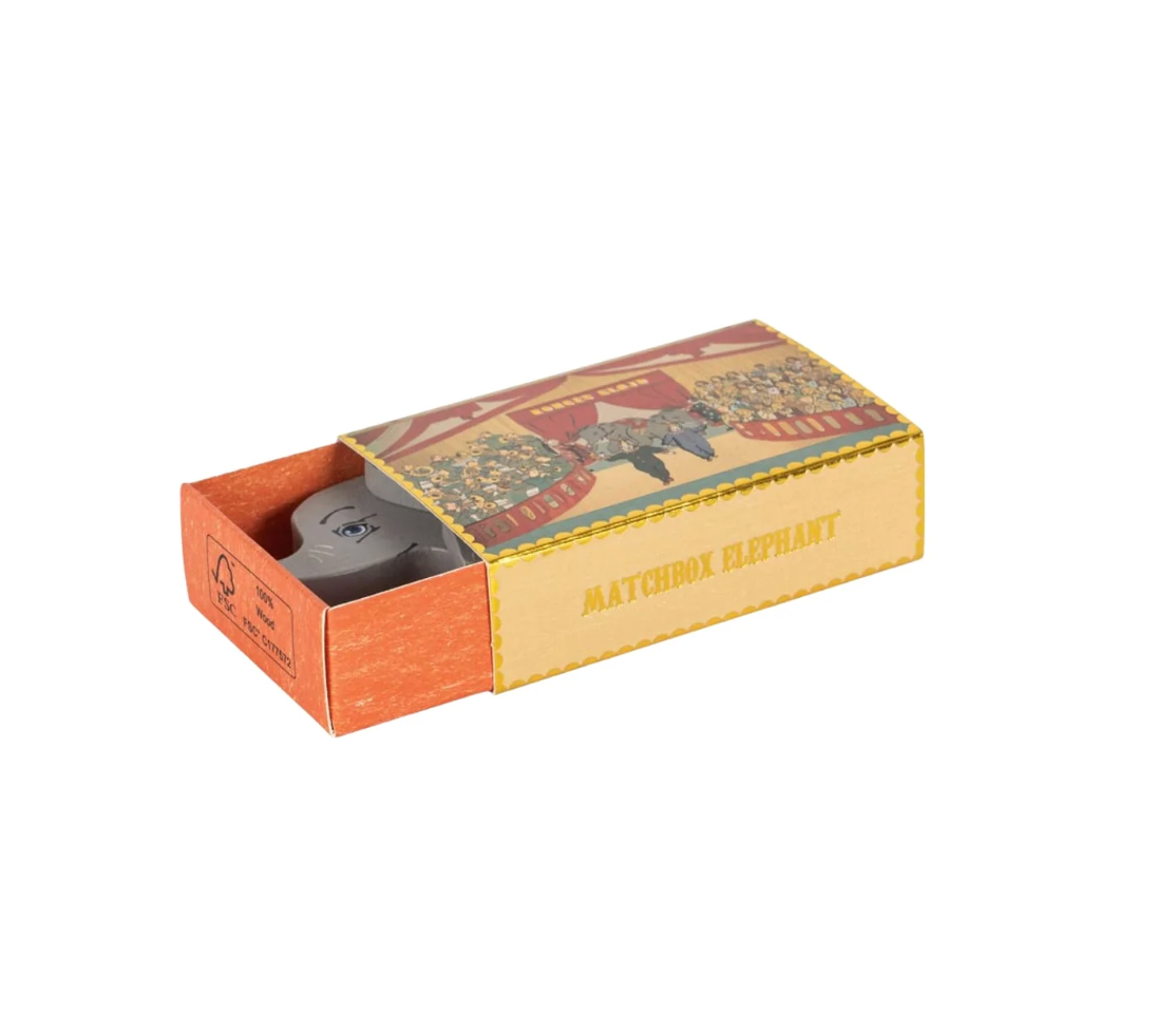 Konges Sløjd Matchbox Animal - Elephant