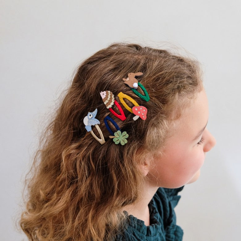 Mimi & Lula Woodland Pals Mini Hair Clips