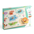 Djeco Hippo'n'Co Wooden Puzzle