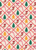 Christmas Trellis Wrapping Paper