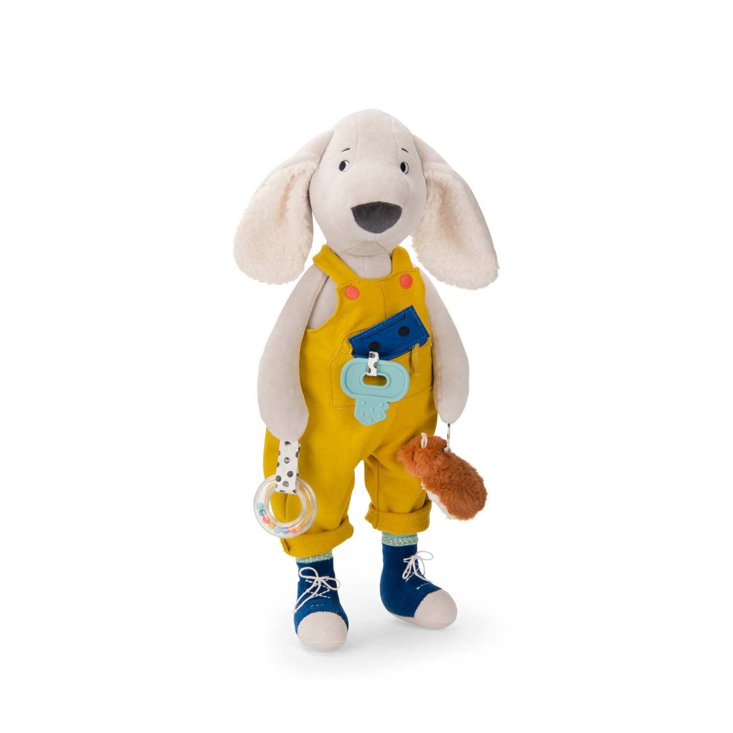 Moulin Roty Large activity dog - Puce & Pilou