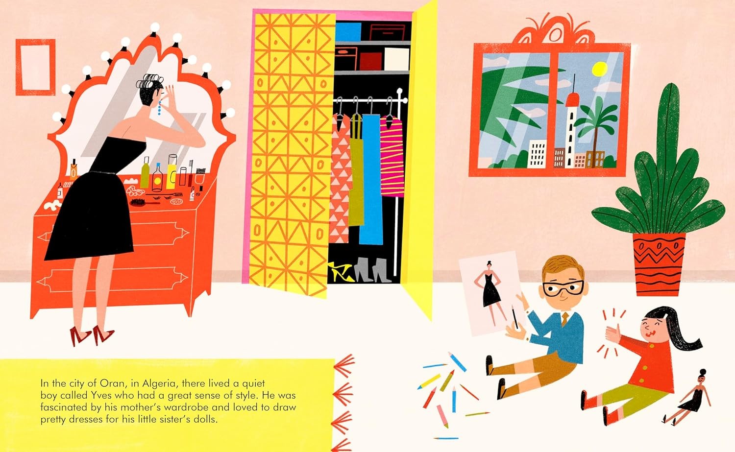 LITTLE PEOPLE BIG DREAMS: YVES SAINT LAURENT (HB)