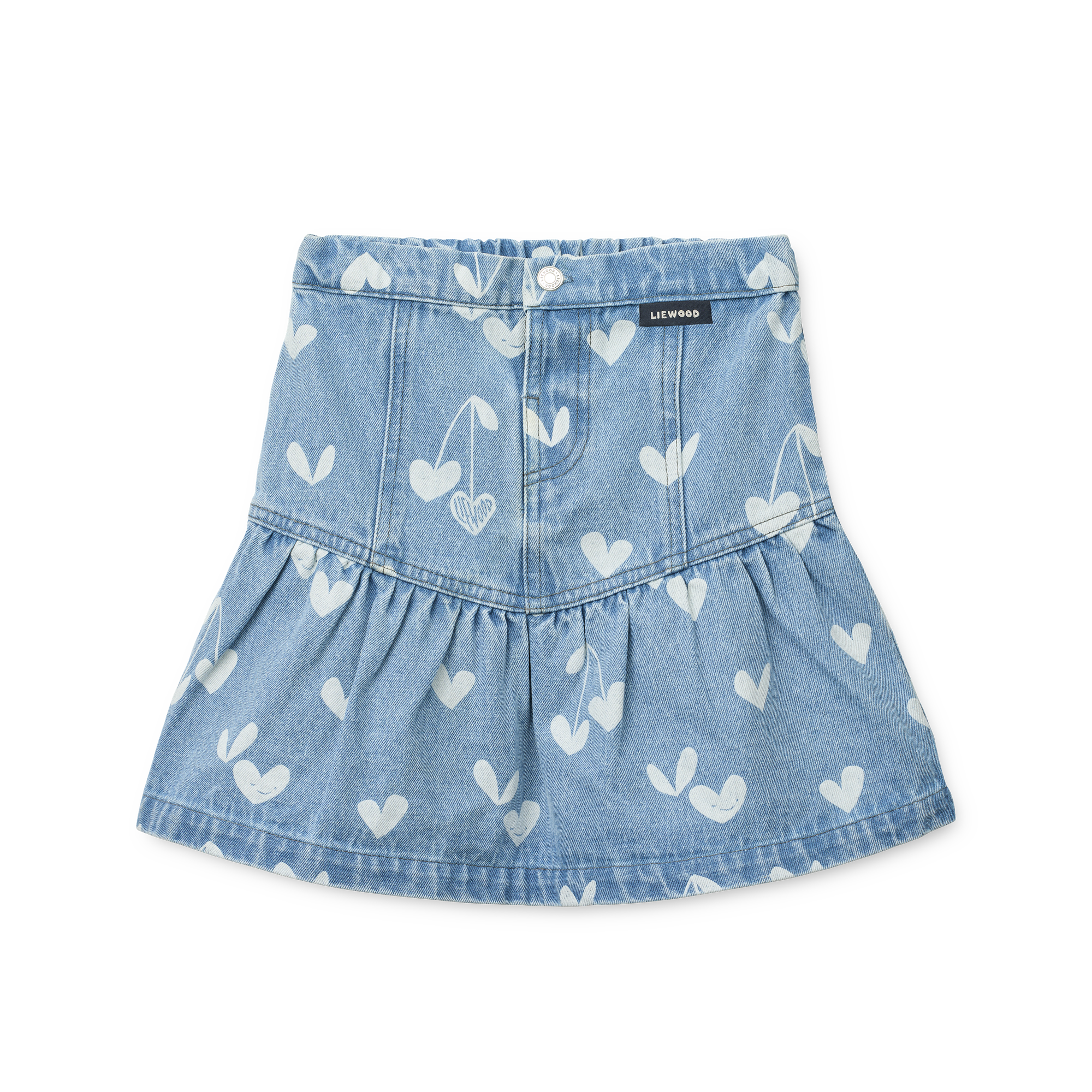 Liewood Dayla Printed Denim Skirt