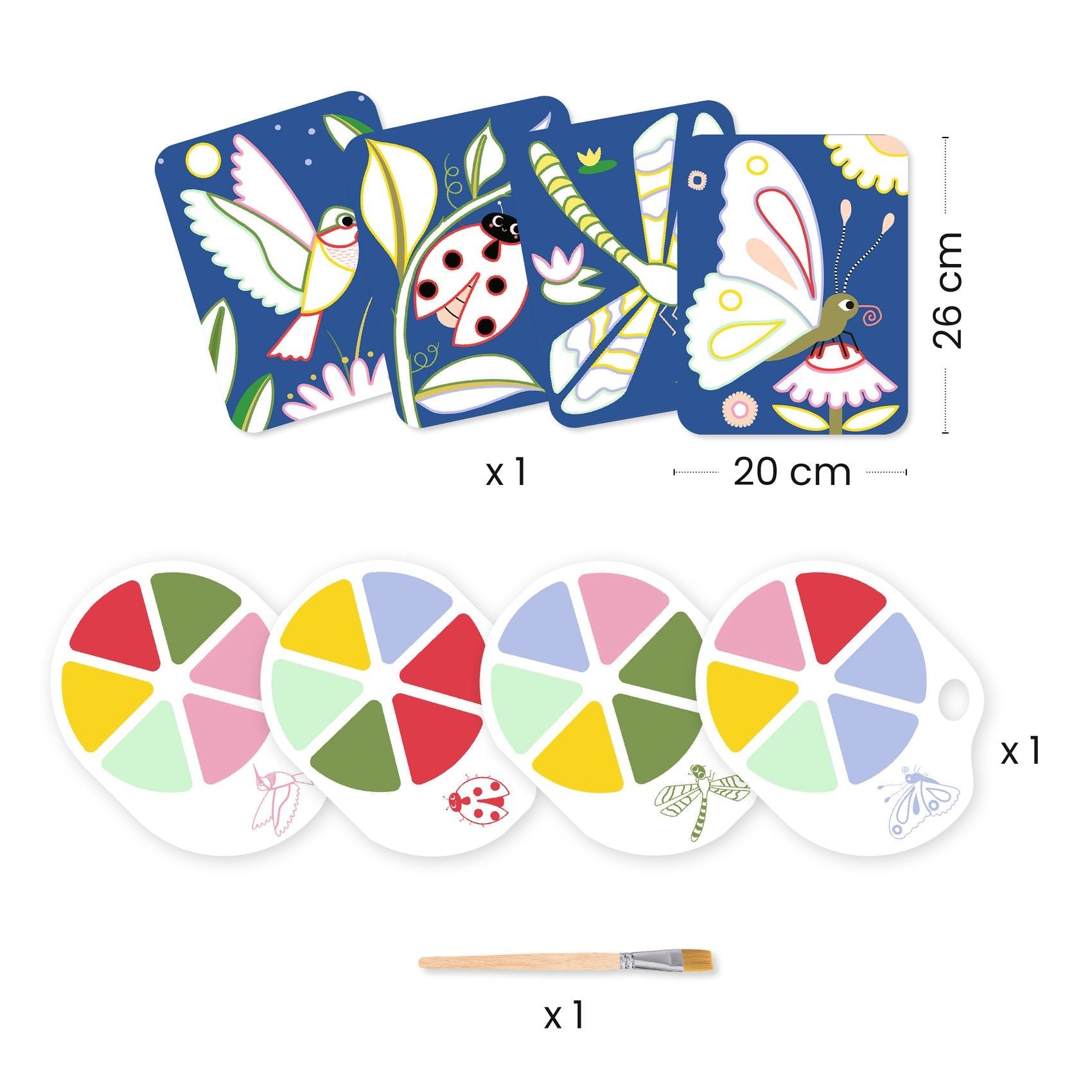 Djeco Painting Craft Set - Creepy Crawlies