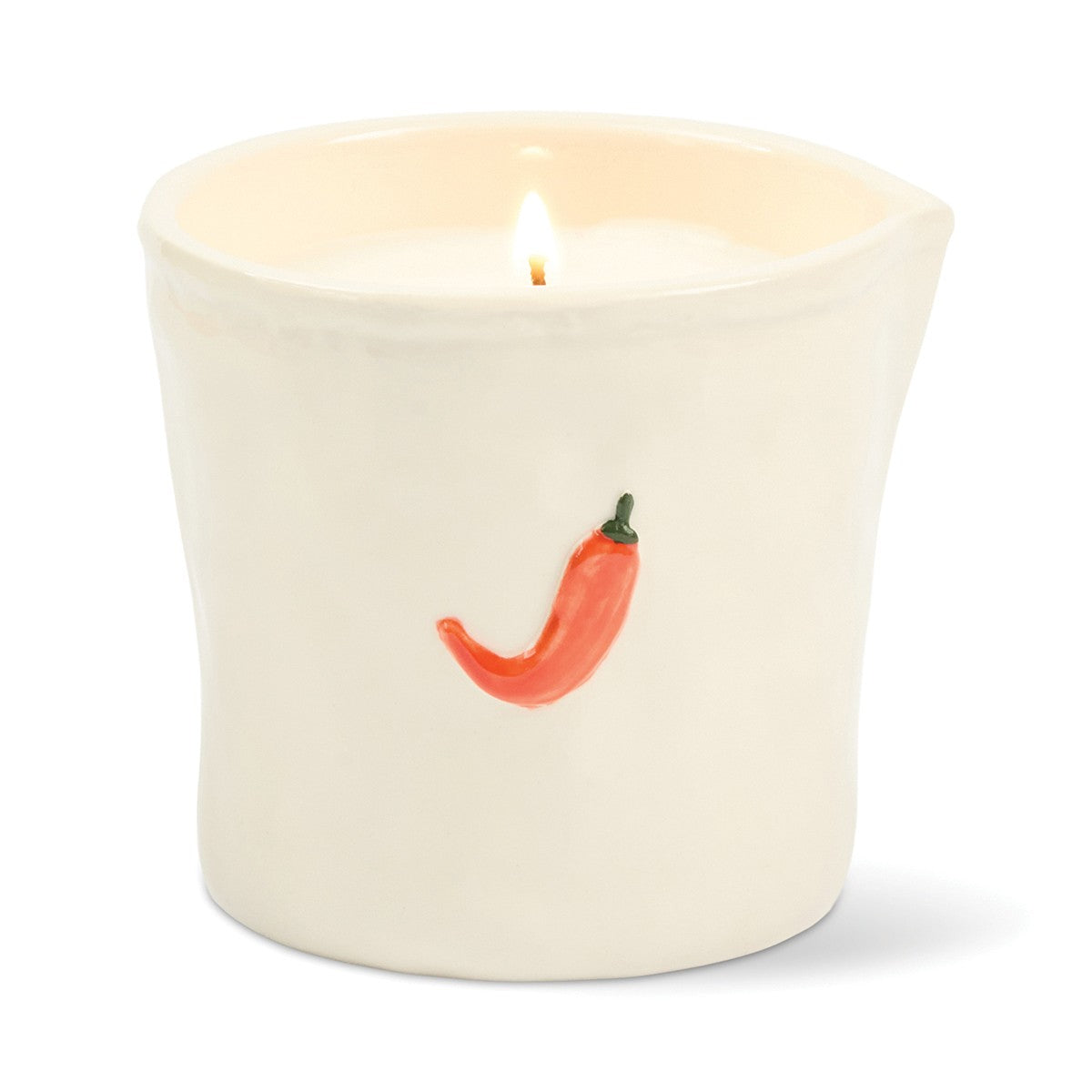 Paddywax Bistro 8oz/226g Piment Ceramic Candle - Chilli & Mango