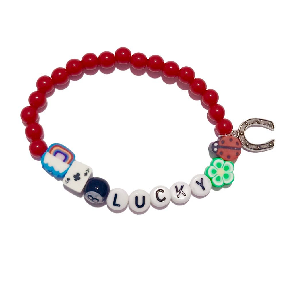 Lucky Charm Card + Bracelet