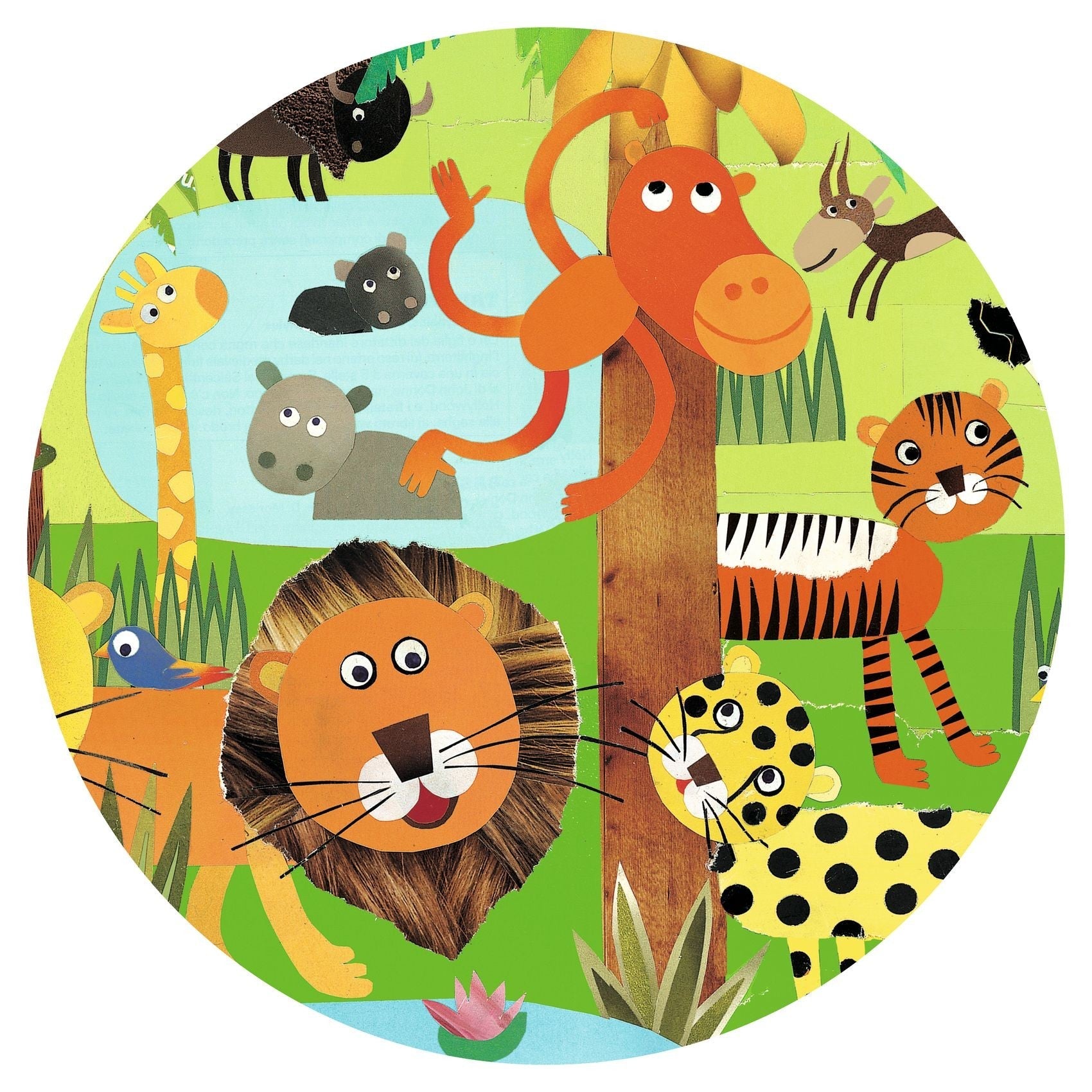 Djeco 35 Pieces Puzzle - Jungle