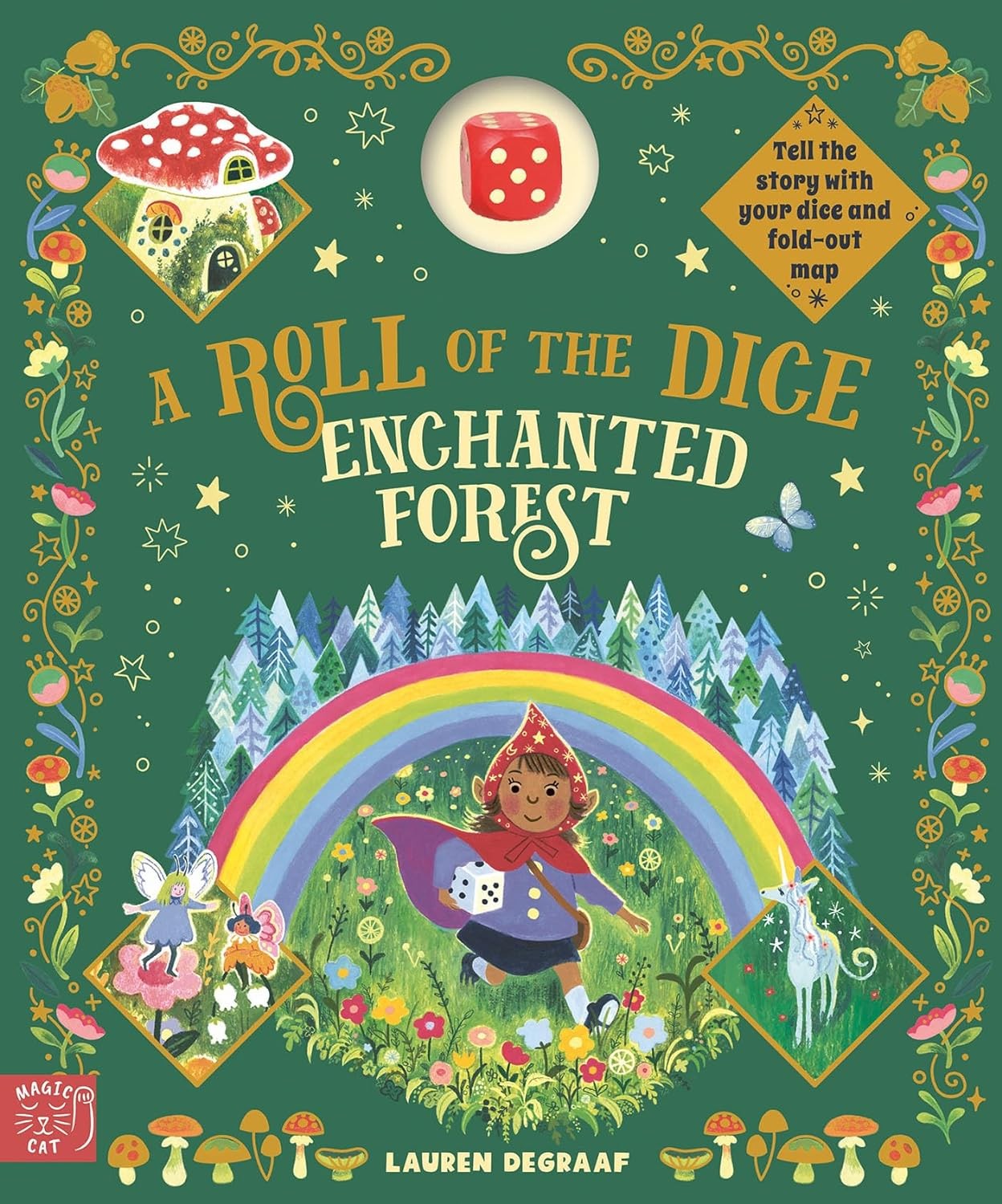 ROLL OF THE DICE: ENCHANTED FOREST (MAGIC CAT) (HB)