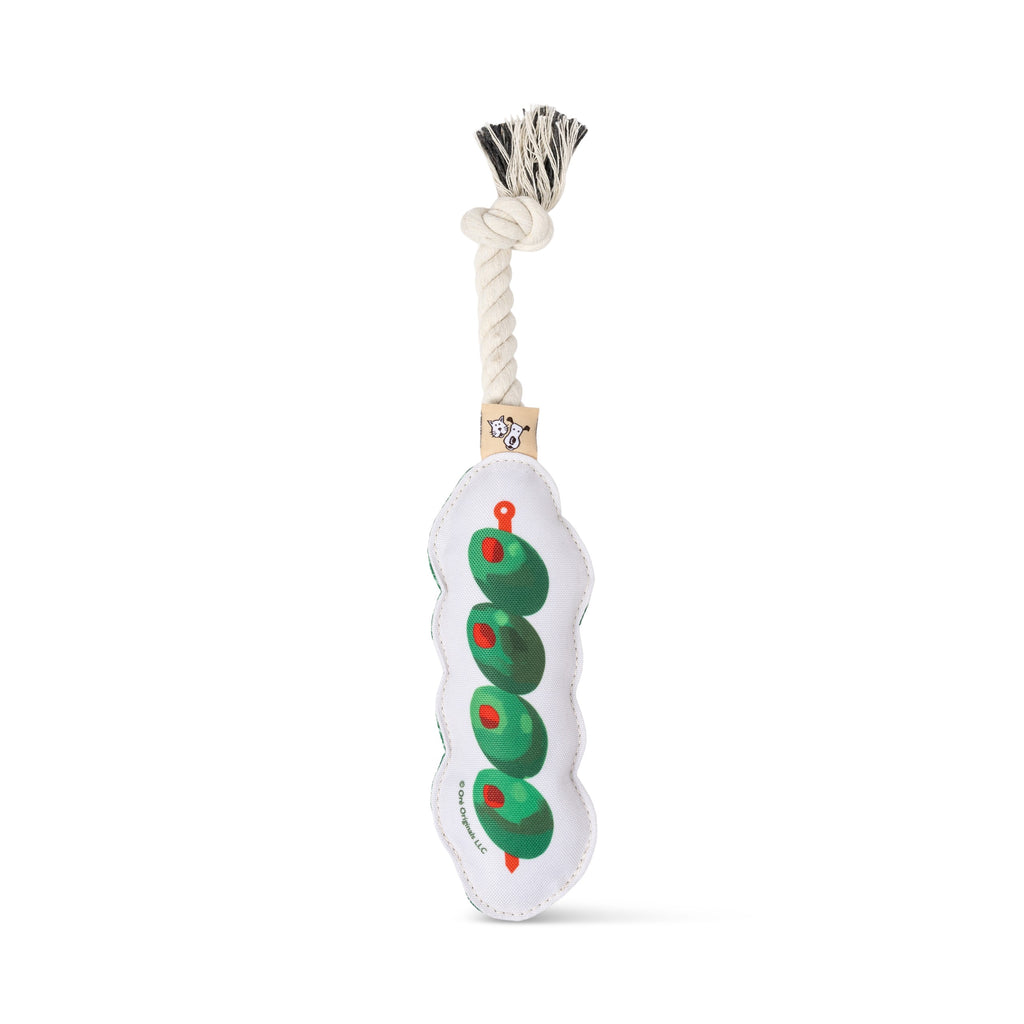 Speckle & Spot Pet Rope Toy - Olives