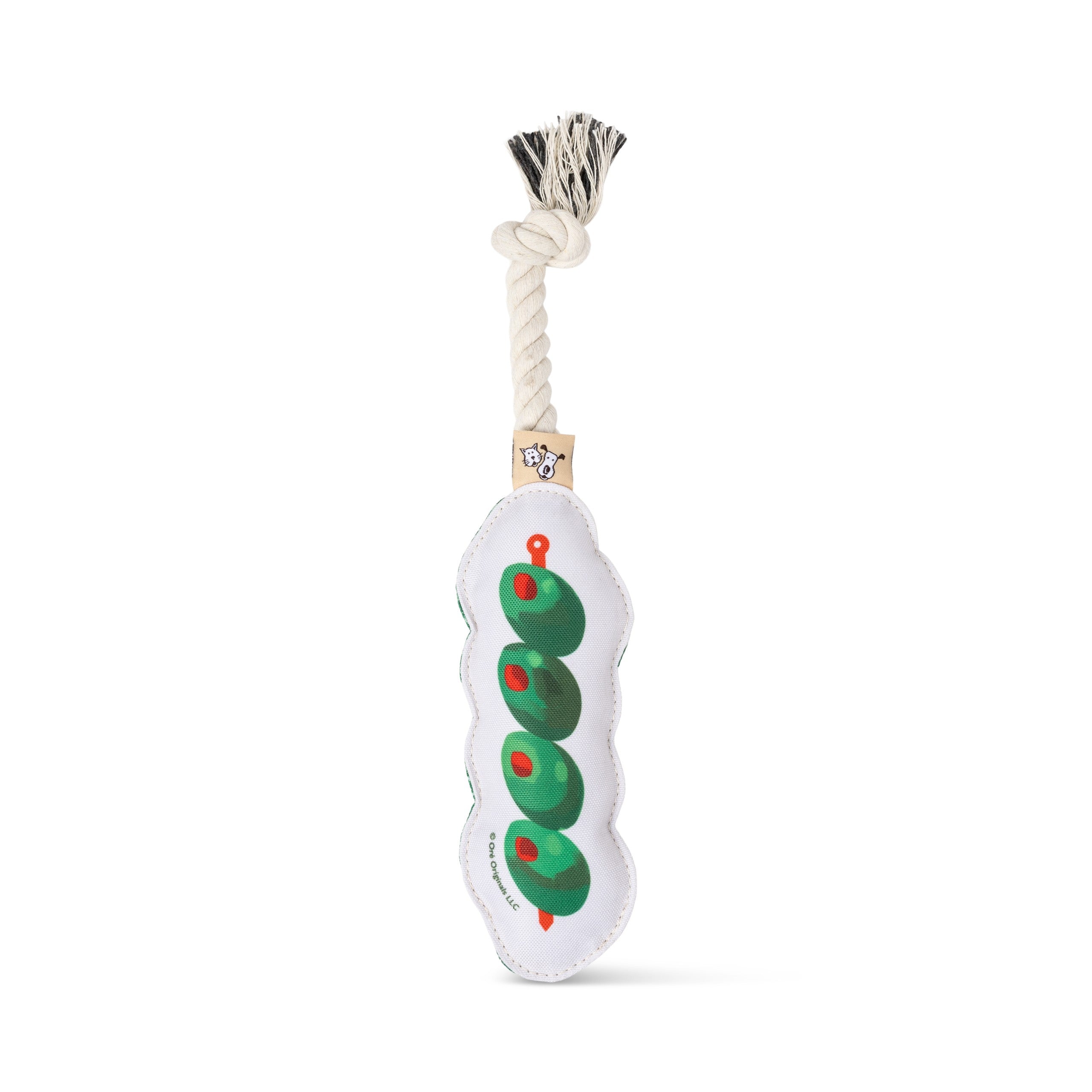 Speckle & Spot Pet Rope Toy - Olives
